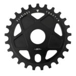 Flybikes Tractor Sprocket, 25T Mattsvart-0