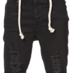 SomeWear, Denimshorts Echo, svart-0