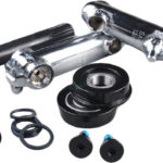 Rocker 8T Krank Set med Pedaler Krom-0