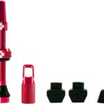MUC-OFF Tubeless Valve Kit 44 mm Red