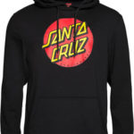 Santa Cruz Hoodie Classic Dot black