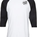 Screaming Skull Baseball Black and White