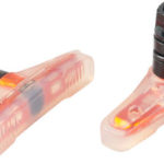 Eclat FORCE BMX Bromsklossar Regular bolt Transparent Orange
