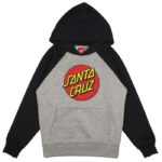 santa Cruz Youth Classic Dot Raglan Hood Barn Ungdom