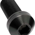 TLC 14x1mm Rear Titanium BMX Hub Bult Svart