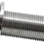 TLC 14x1mm Rear Titanium BMX Hub Bult Natural