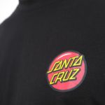 Santa Cruz Jackpot dot t-shirt SVART