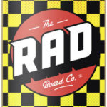 RAD Checkers Komplett Skateboard Rasta Fade (7.5")