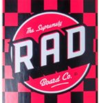 RAD Checkers Komplett Skateboard Röd 7.75"