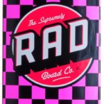 RAD Checkers Komplett Skateboard Rosa 7.5"